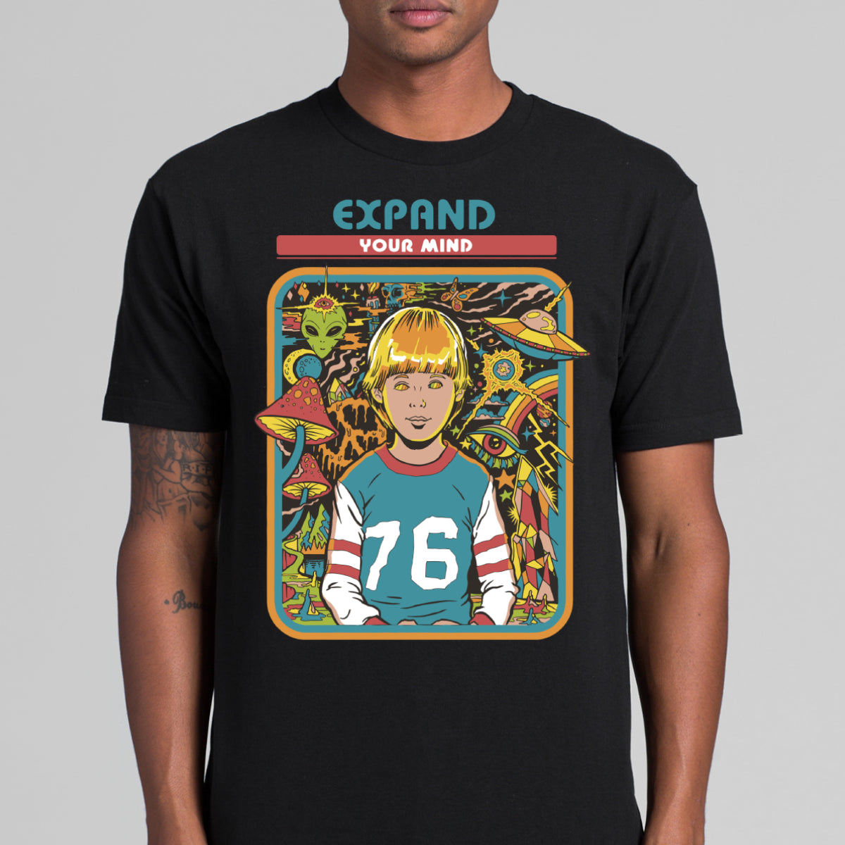 Expand Your Mind T-shirt Funny Cartoon Tee
