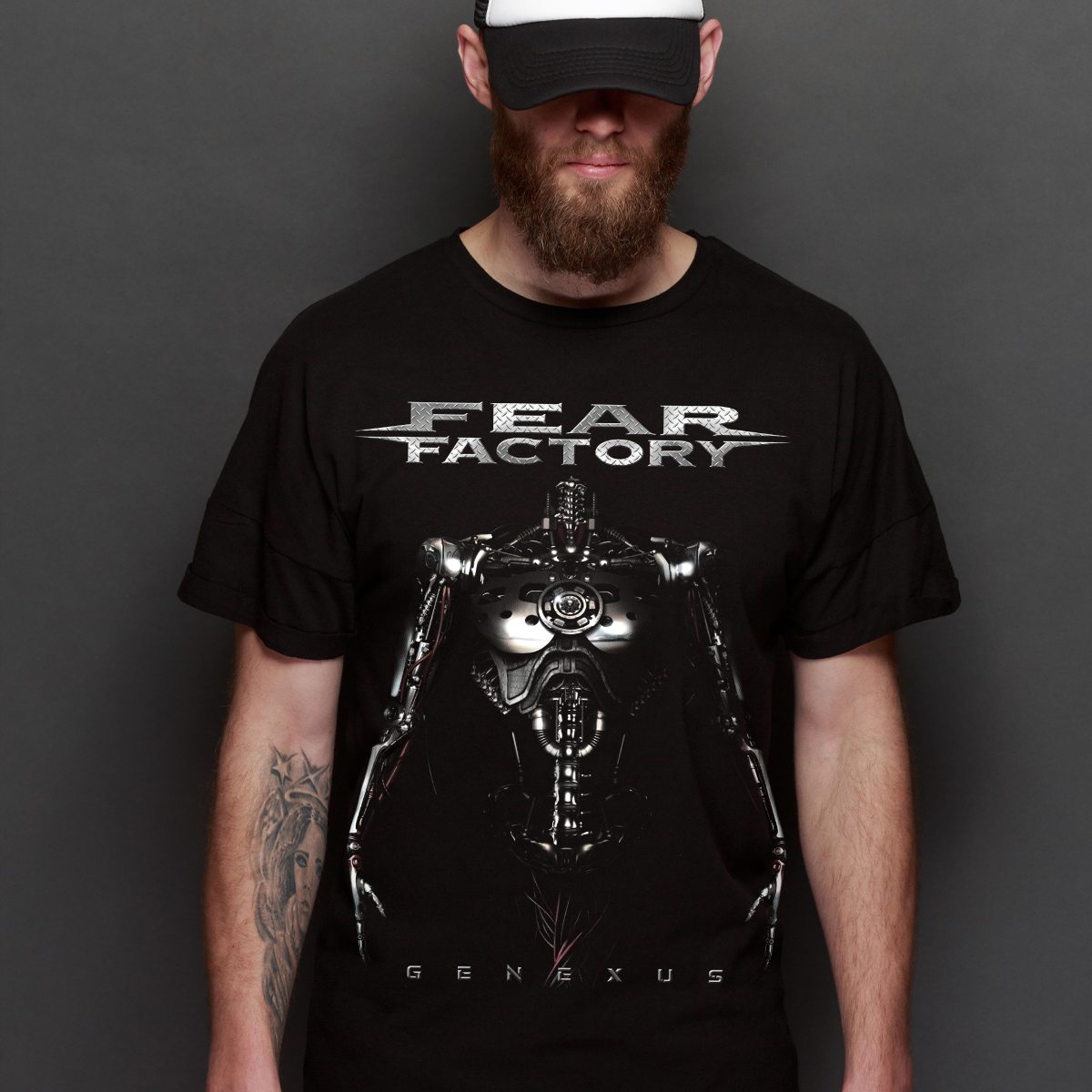 Fear Factory T-Shirt Band Family Tee Music Heavy Metal