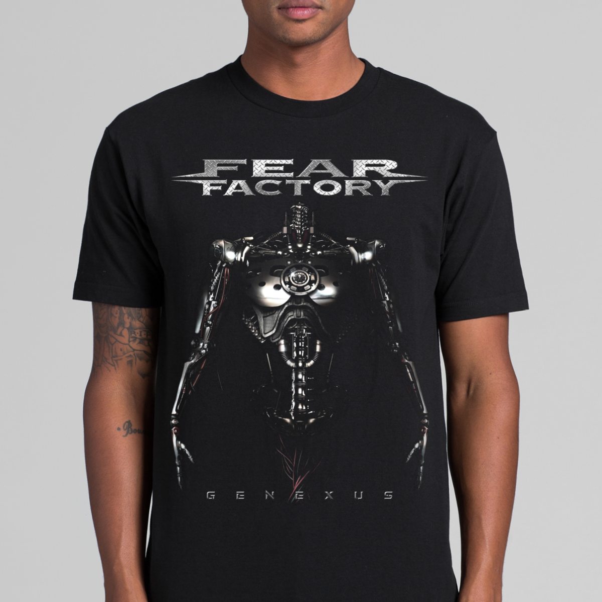 Fear Factory T-Shirt Band Family Tee Music Heavy Metal