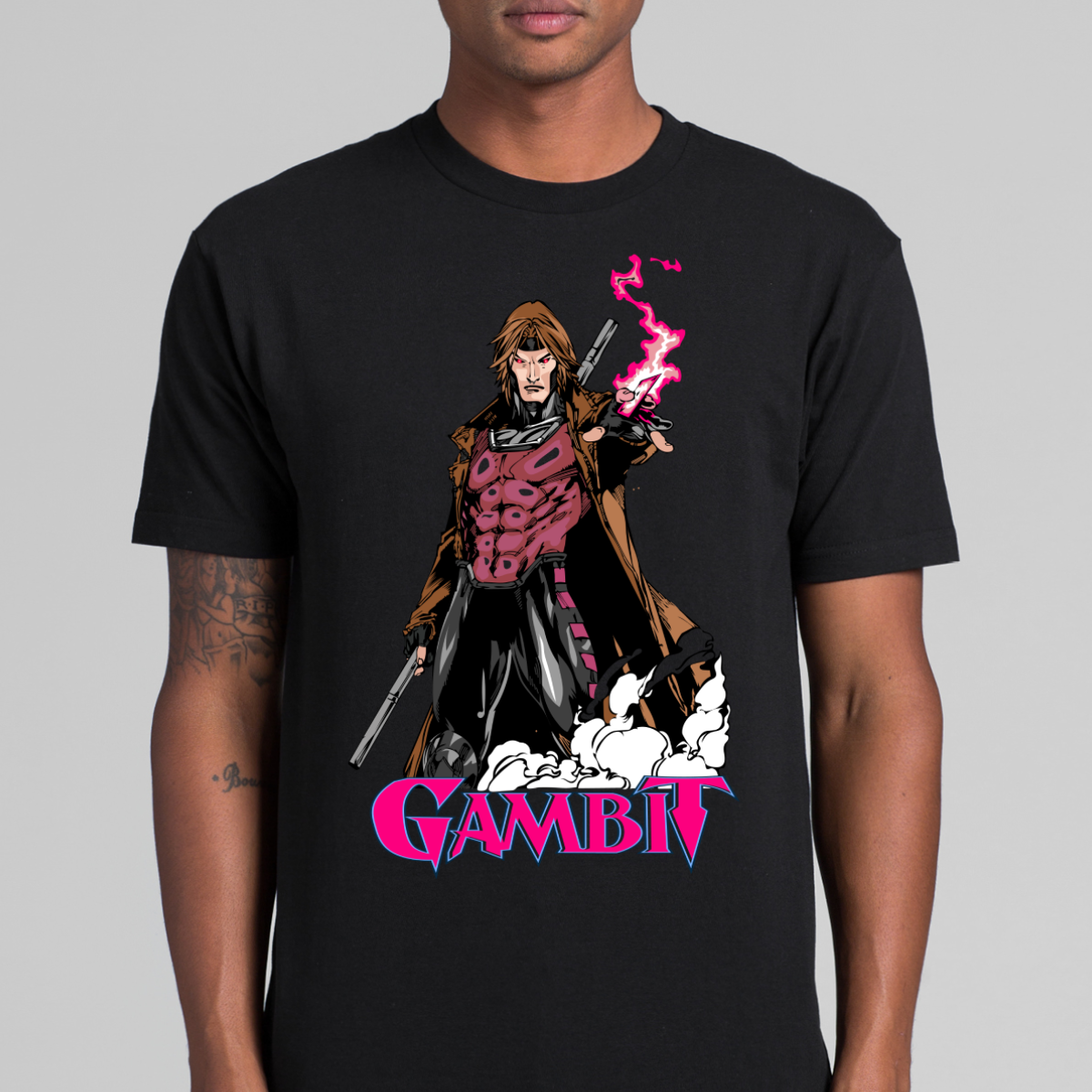 X-Men Gambit T-Shirt Marvel Tee