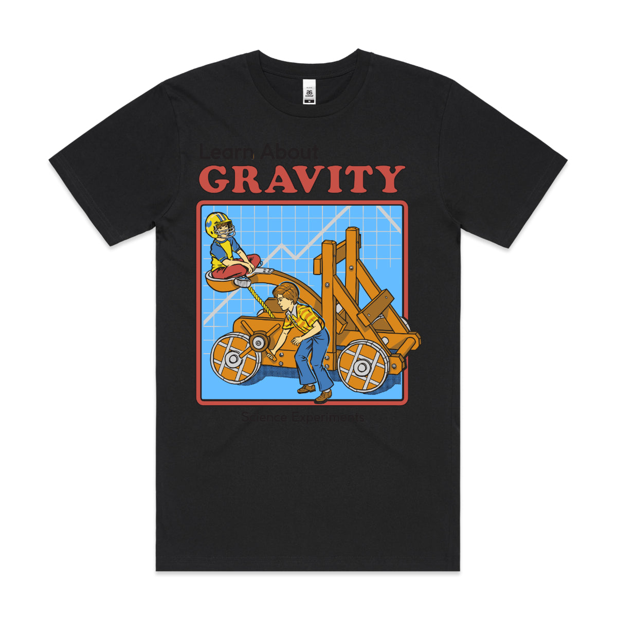 Learn About Gravity T-shirt Funny Cartoon Tee