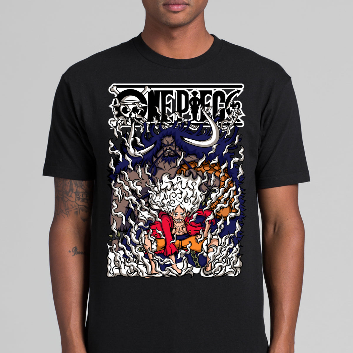 One Piece Luffy V28 T-Shirt Japanese Anime Tee