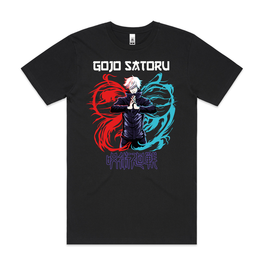 Jujutsu Kaisen Satoru Gojo V17 T-shirt Japanese Anime Tee