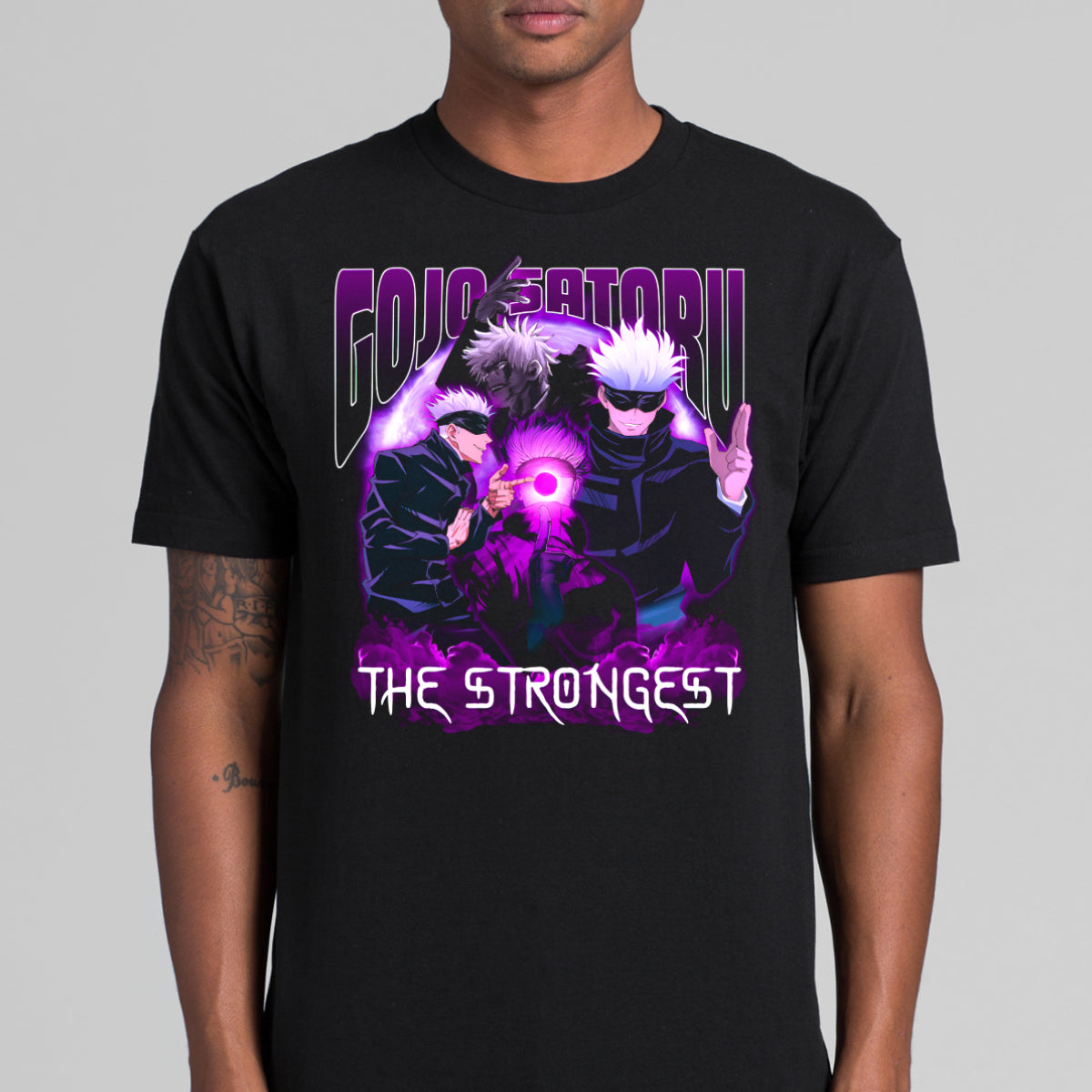 Jujutsu Kaisen Satoru Gojo V12 T-shirt Japanese Anime Tee