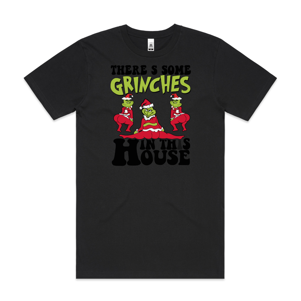 The Grinch Christmas V8 T-Shirt Cartoon Tee