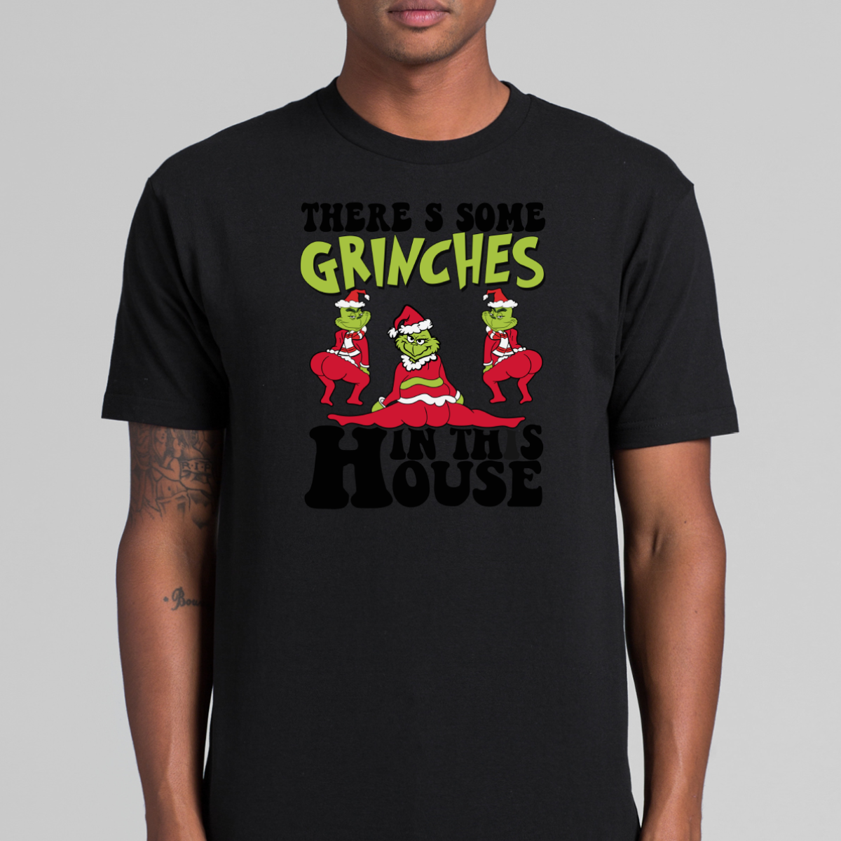 The Grinch Christmas V8 T-Shirt Cartoon Tee