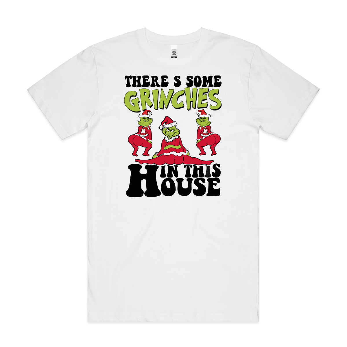 The Grinch Christmas V8 T-Shirt Cartoon Tee