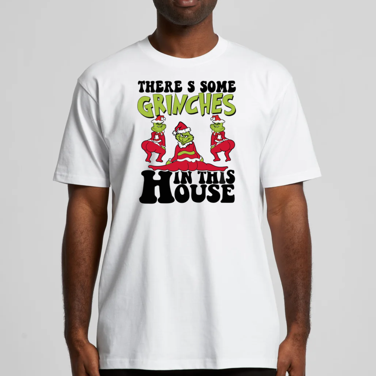 The Grinch Christmas V8 T-Shirt Cartoon Tee