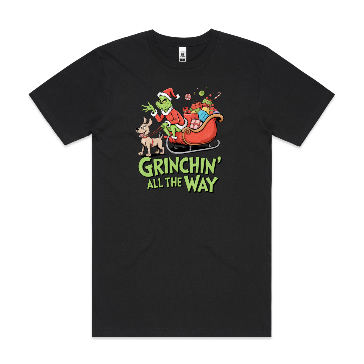 The Grinch Christmas V7 T-Shirt Cartoon Tee