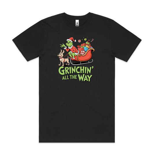 The Grinch Christmas V7 T-Shirt Cartoon Tee
