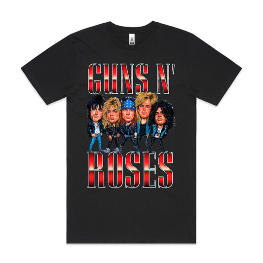 Guns N' Roses T-shirt Artist Family Music Rock and Roll Tee