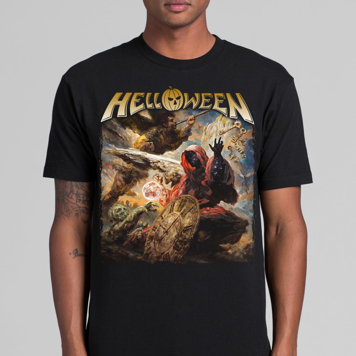 Helloween T-Shirt Band Family Tee Music Heavy Metal