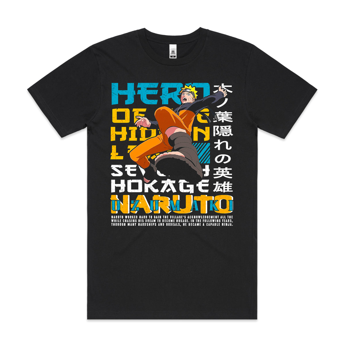Naruto Uzumaki Naruto Ver7 T-Shirt Japanese Anime Tee
