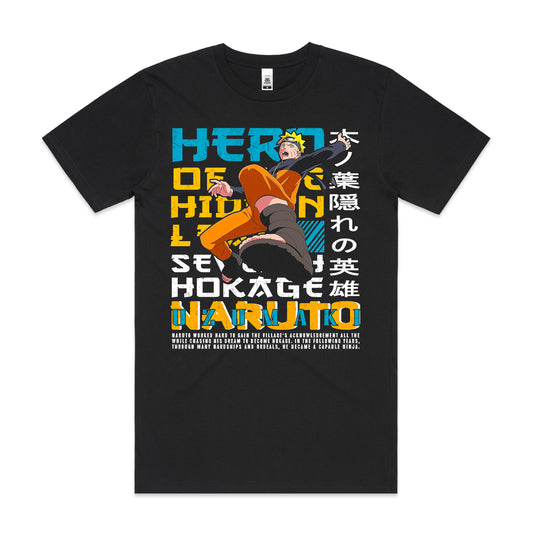 Naruto Uzumaki Naruto Ver7 T-Shirt Japanese Anime Tee