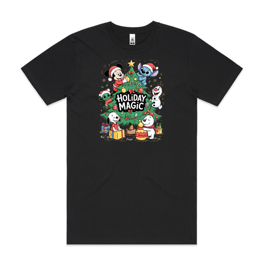 Holiday Magic Christmas V2 T-Shirt Cartoon Tee