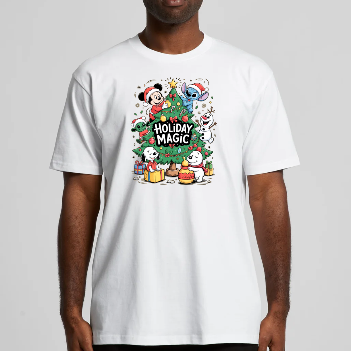 Holiday Magic Christmas V2 T-Shirt Cartoon Tee