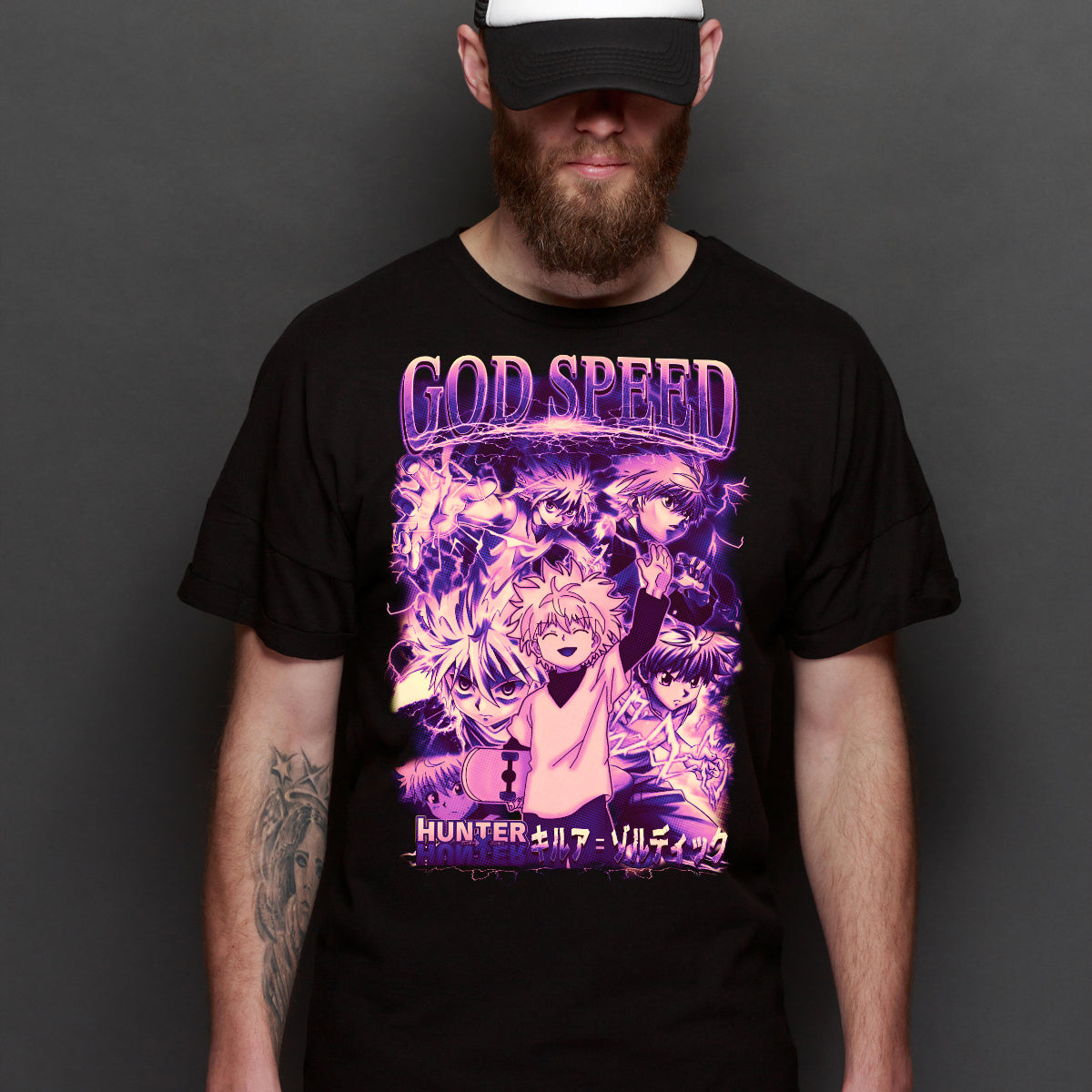 Hunter x Hunter Killua T-shirt Japanese Anime Tee