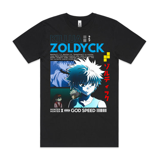 Hunter x Hunter Killua V2 T-shirt Japanese Anime Tee