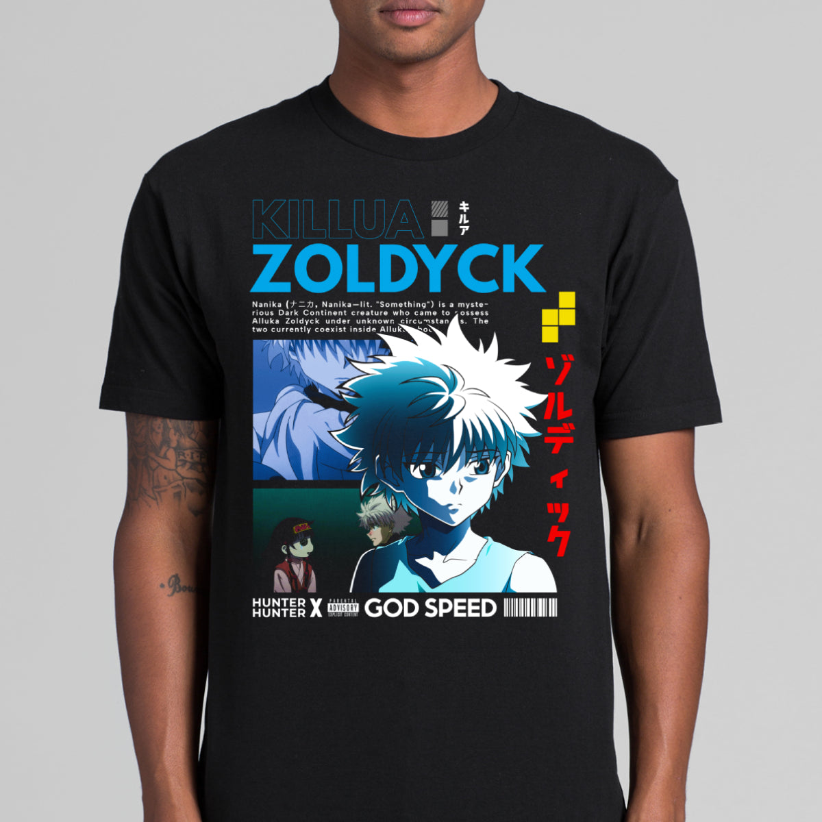 Hunter x Hunter Killua V2 T-shirt Japanese Anime Tee