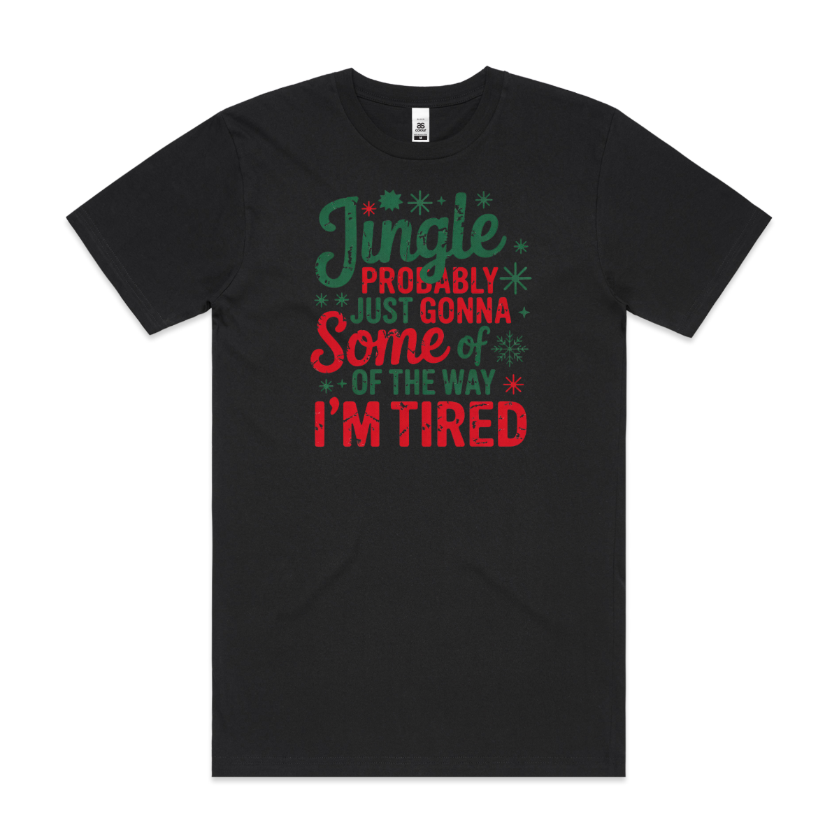 Jingle Bell Christmas T-Shirt Cartoon Tee