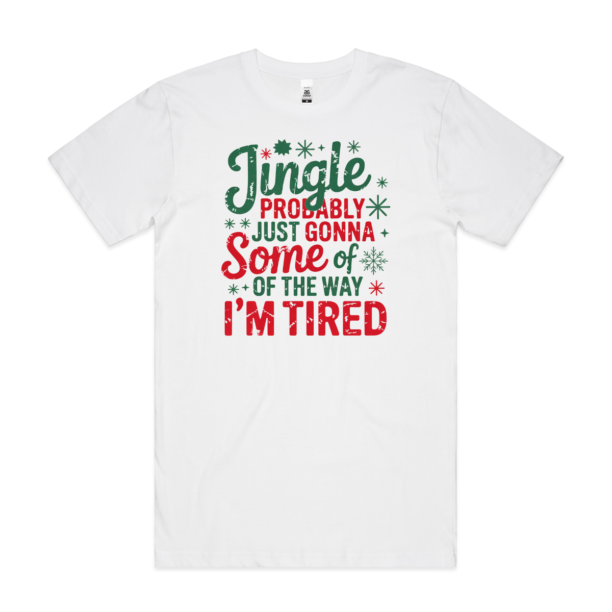 Jingle Bell Christmas T-Shirt Cartoon Tee