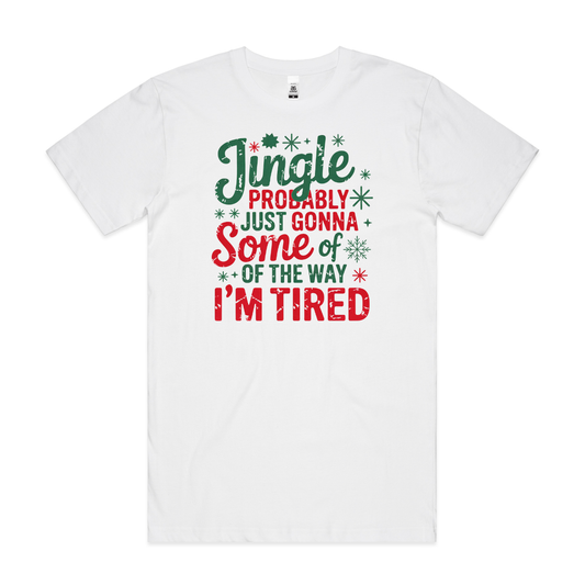 Jingle Bell Christmas T-Shirt Cartoon Tee