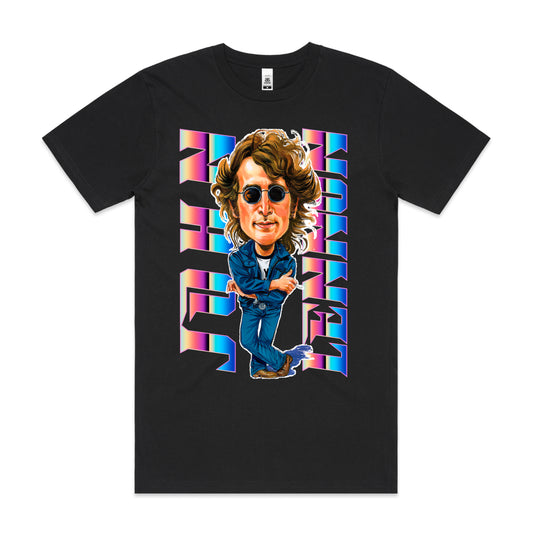 John Lennon T-shirt Artist Family Music Tee