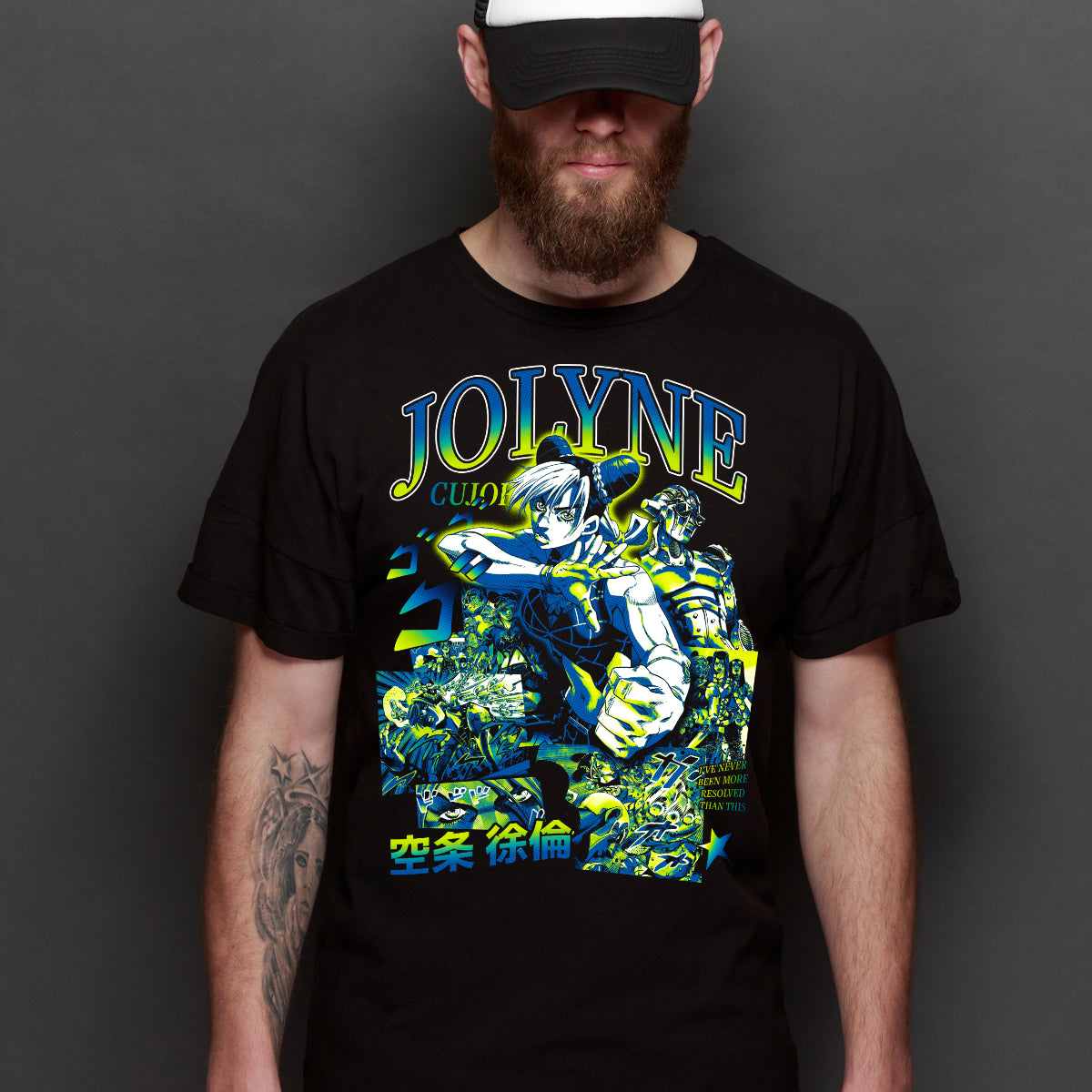 Jojo's Bizarre Adventure Jolyne T-shirt Japanese anime