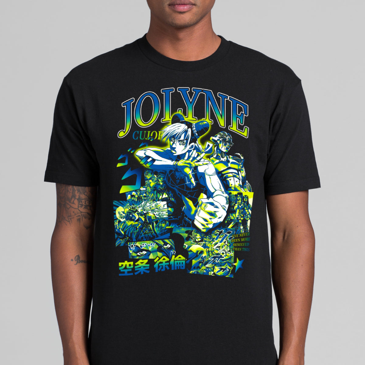 Jojo's Bizarre Adventure Jolyne T-shirt Japanese anime
