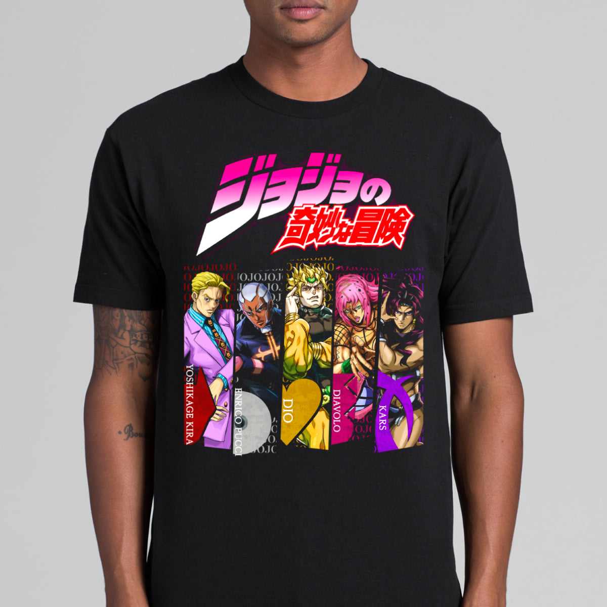 Jojo's Bizarre Adventure V23 T-shirt Japanese anime