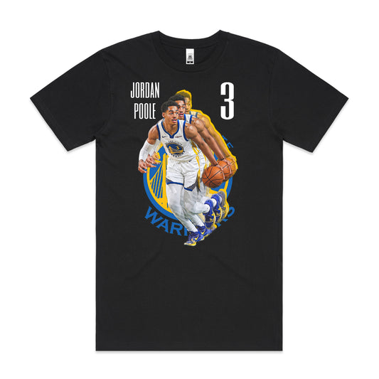 Jordan Poole V2 NBA T-Shirt Sport Athlete Family Tee