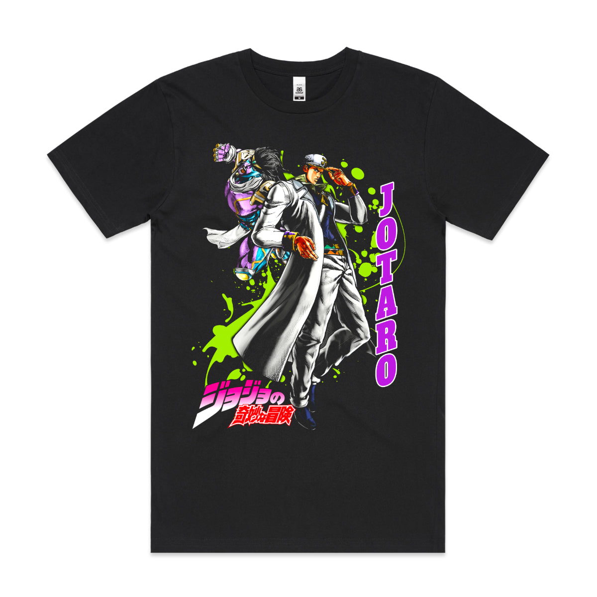 Jojo's Bizarre Adventure Jotaro Kujo V3 T-shirt Japanese anime