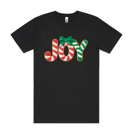 Joy Christmas T-Shirt Cartoon Tee