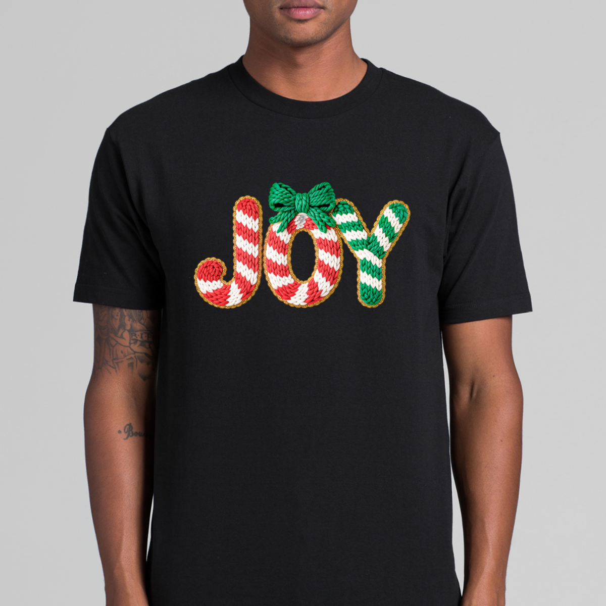 Joy Christmas T-Shirt Cartoon Tee