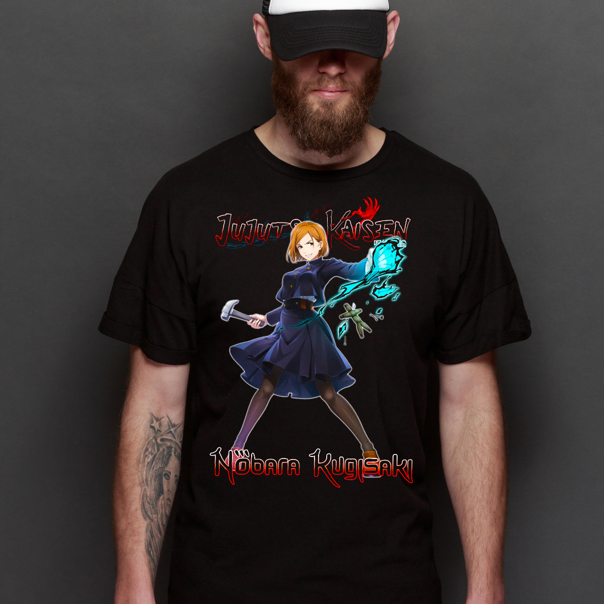 Jujutsu kaisen Nobara Kugisaki V2 T-Shirt Japanese Anime