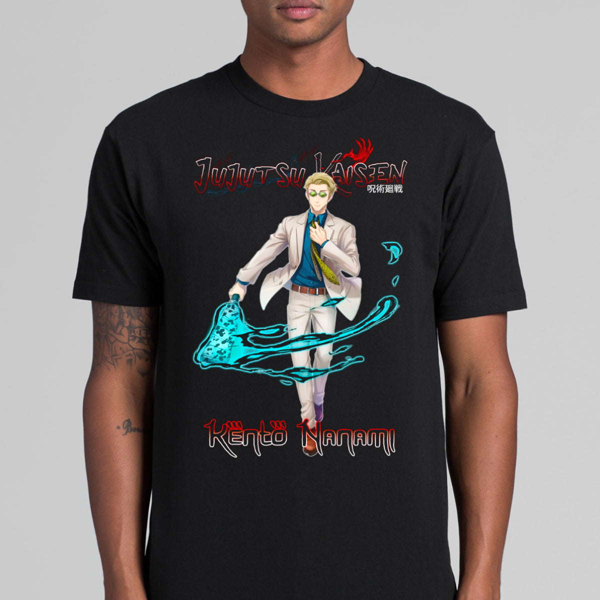 Jujutsu kaisen Kento Nanami T-Shirt Japanese Anime