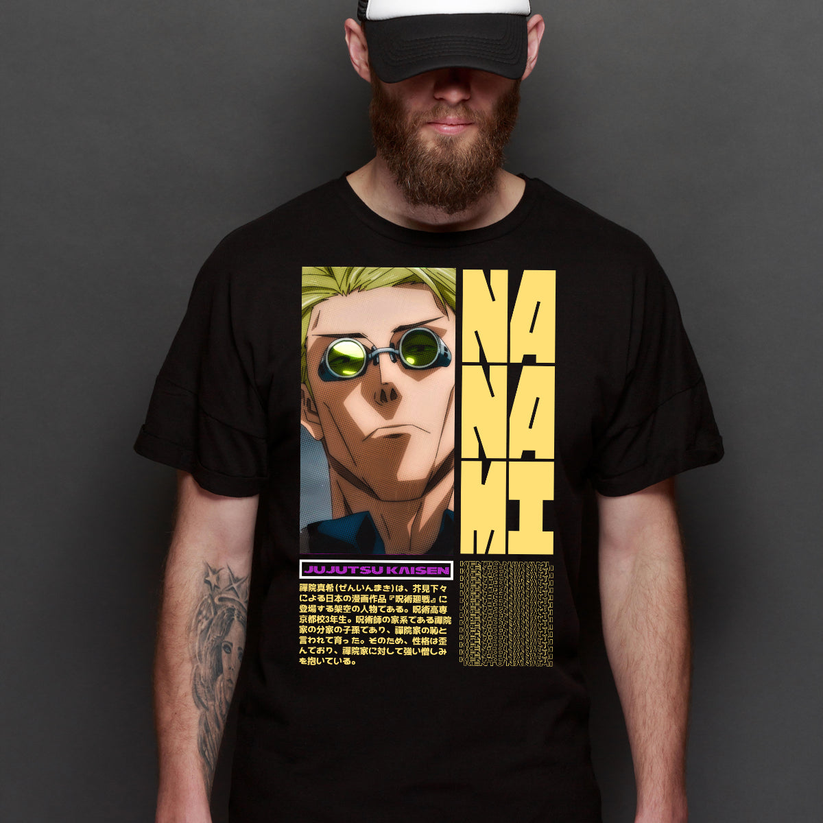 Jujutsu kaisen Kento Nanami V2 T-Shirt Japanese Anime