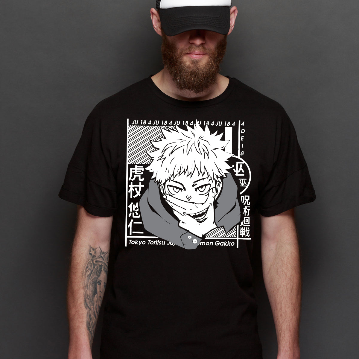 Jujutsu Kaisen Yuji Itadori V3 T-Shirt Japanese Anime Tee