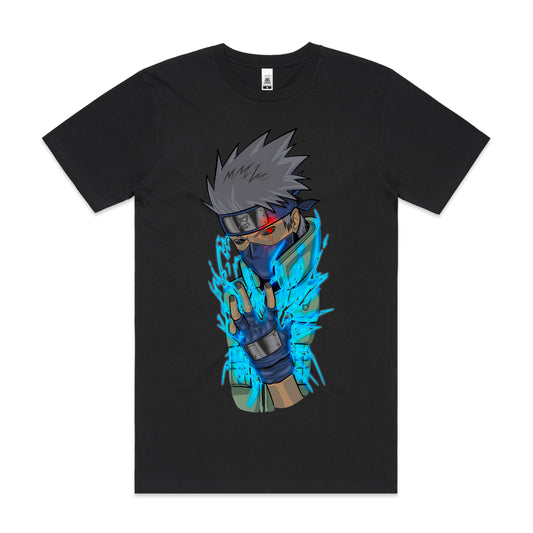 Naruto Kakashi Hatake V2 T-shirt Japanese Anime Tee