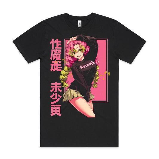 Demon Slayer Mitsuri Kanroji T-Shirt Japanese Anime Tee