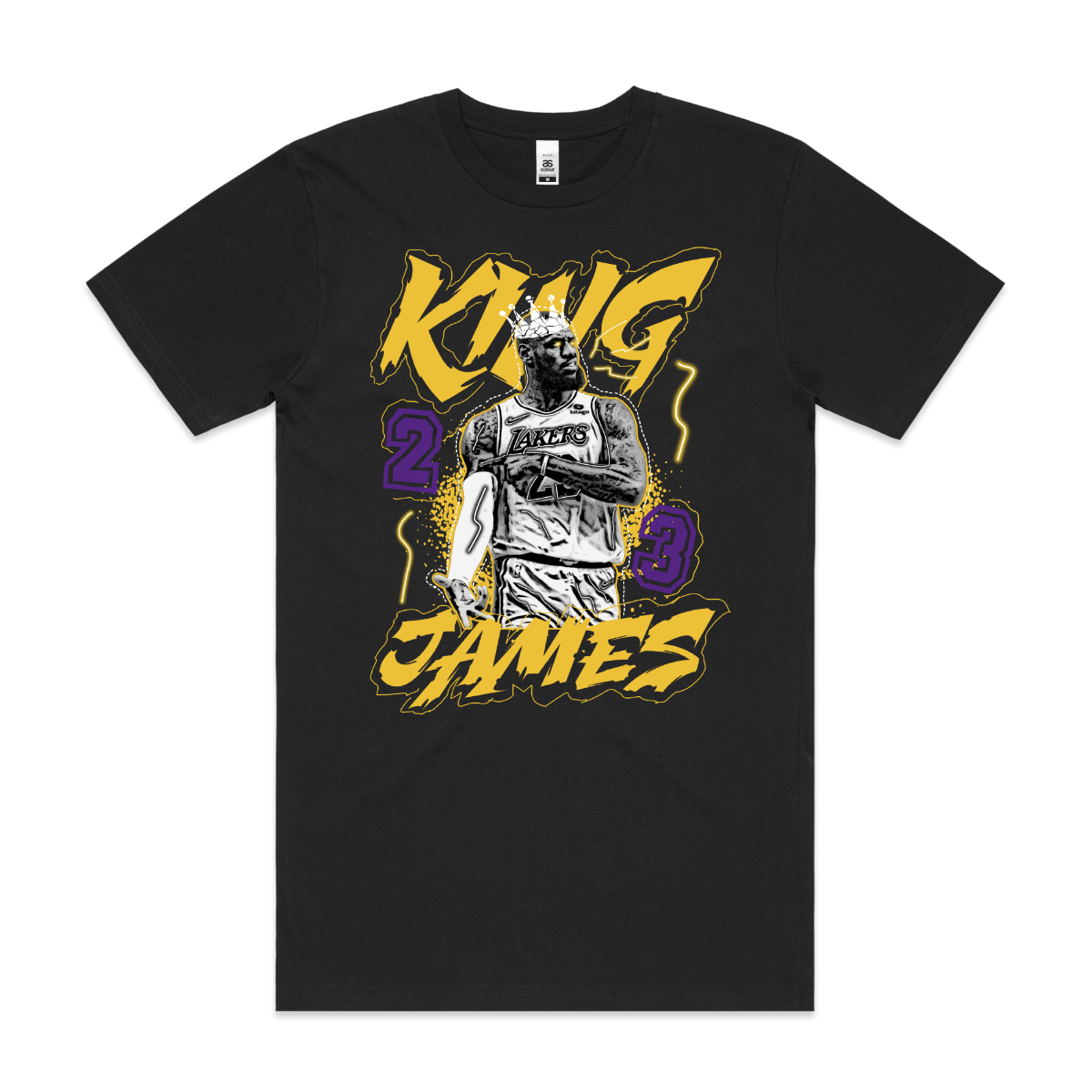 LeBron James V22 NBA T-Shirt Sport Athlete Family Tee
