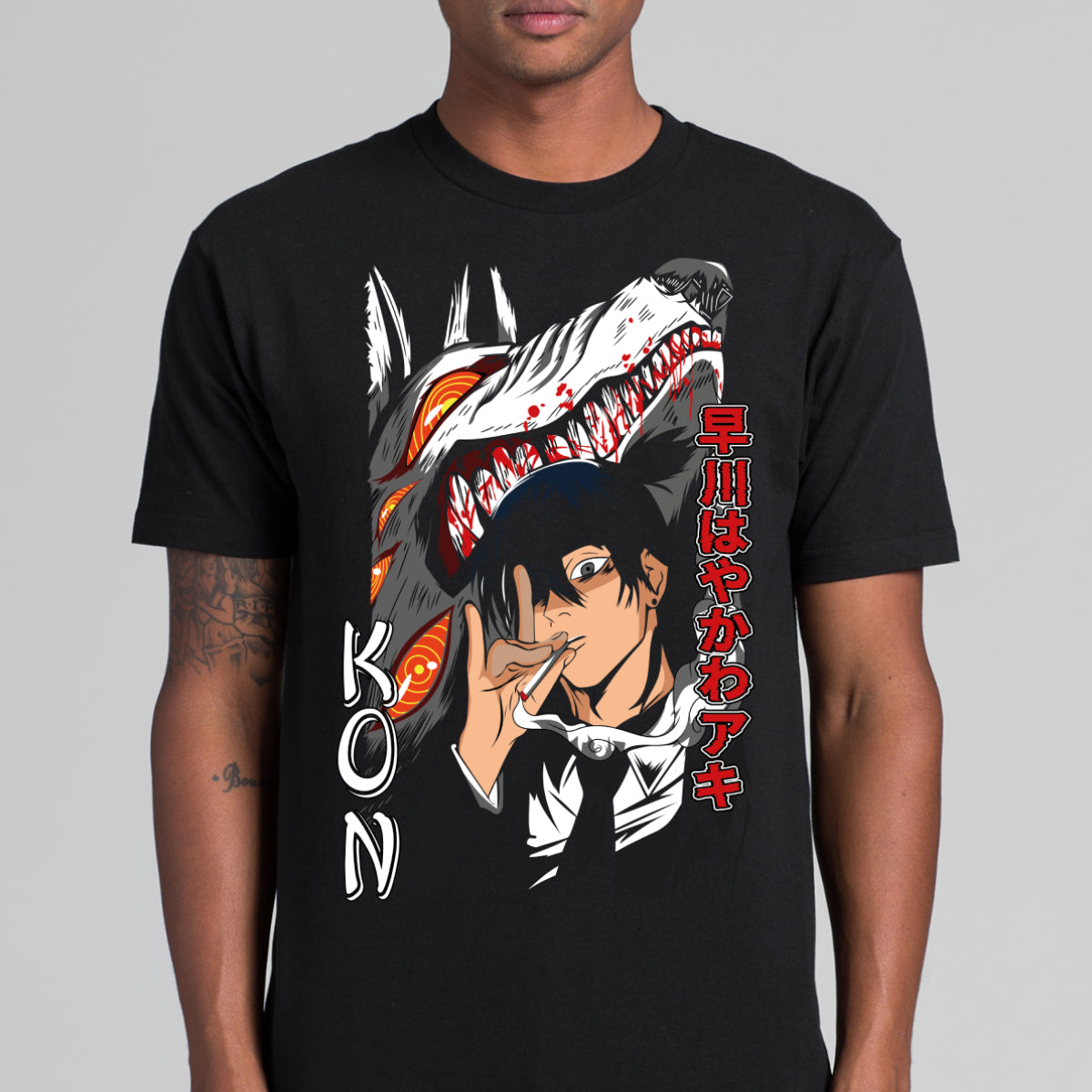 Chainsaw Man Aki Hayakawa V7 T-shirt Japanese Anime
