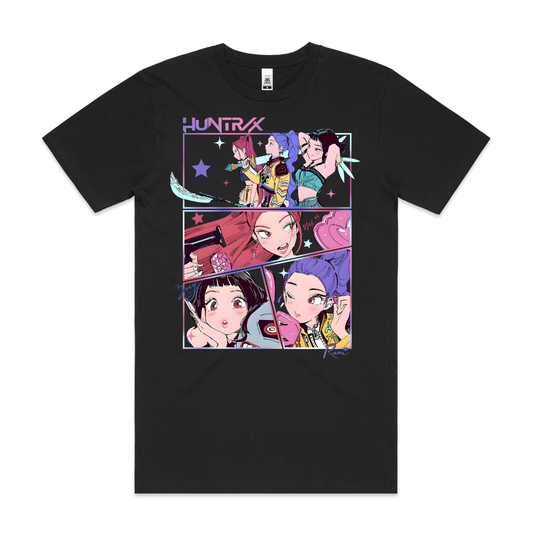K-pop Demon Hunters Huntrix V31 T-shirt Animation Movie Tee