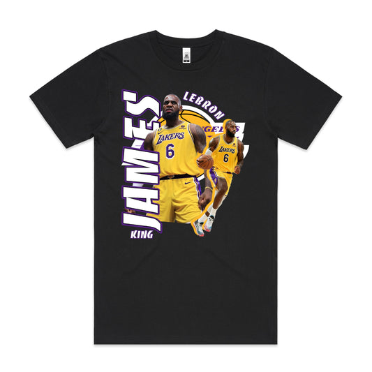 LeBron James V9 NBA T-Shirt Sport Athlete Family Tee