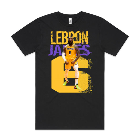 LeBron James V12 NBA T-Shirt Sport Athlete Family Tee