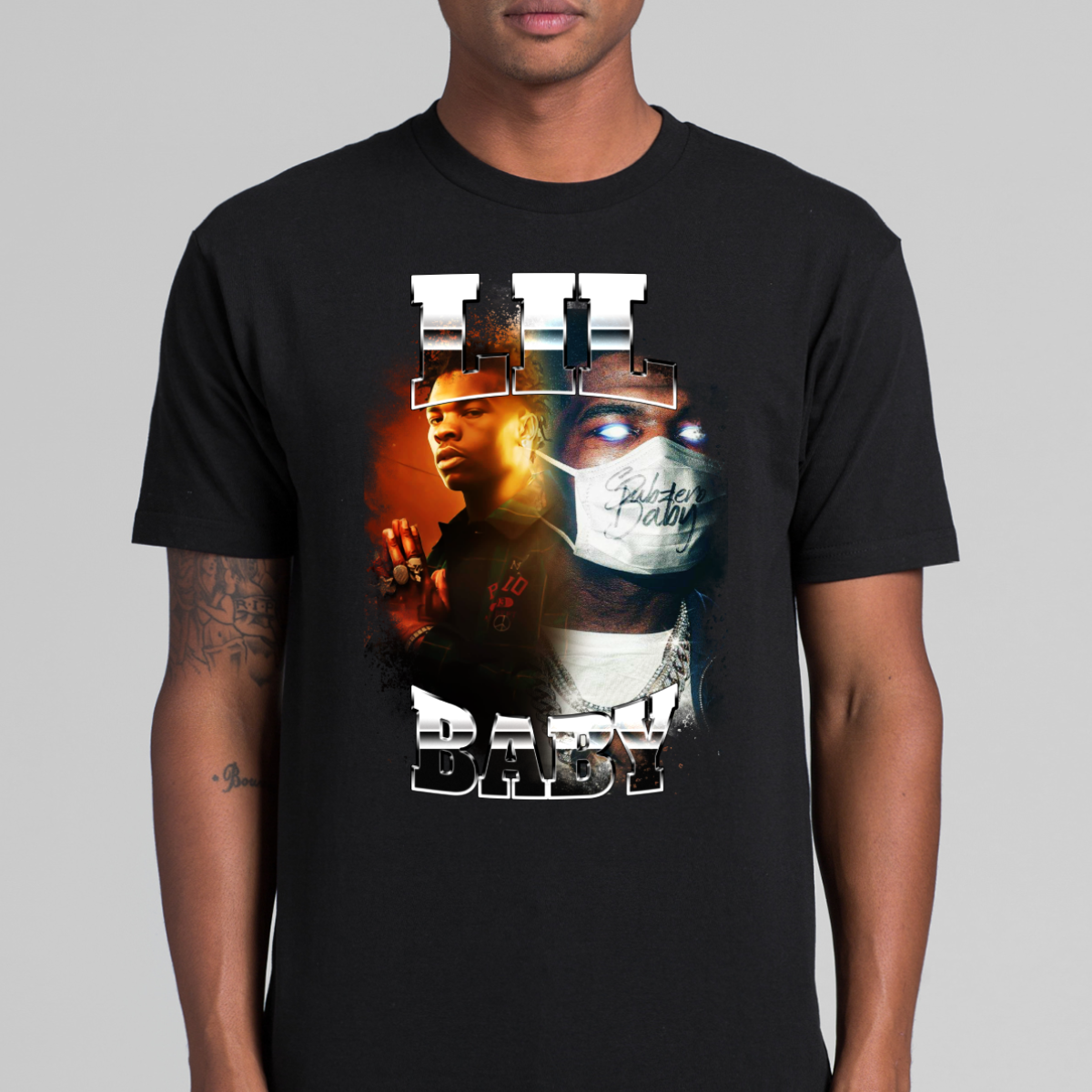 Lil Baby V3 T-Shirt Rapper Family Fan Music Hip Hop Culture