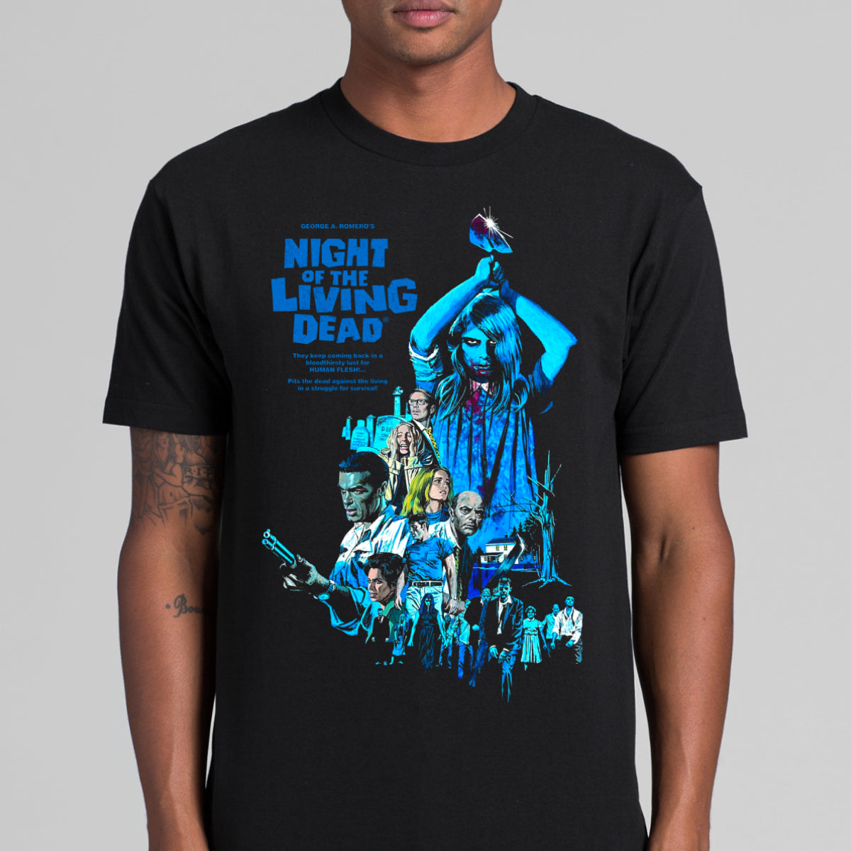 Night of the Living Dead T-shirt Movie Tee