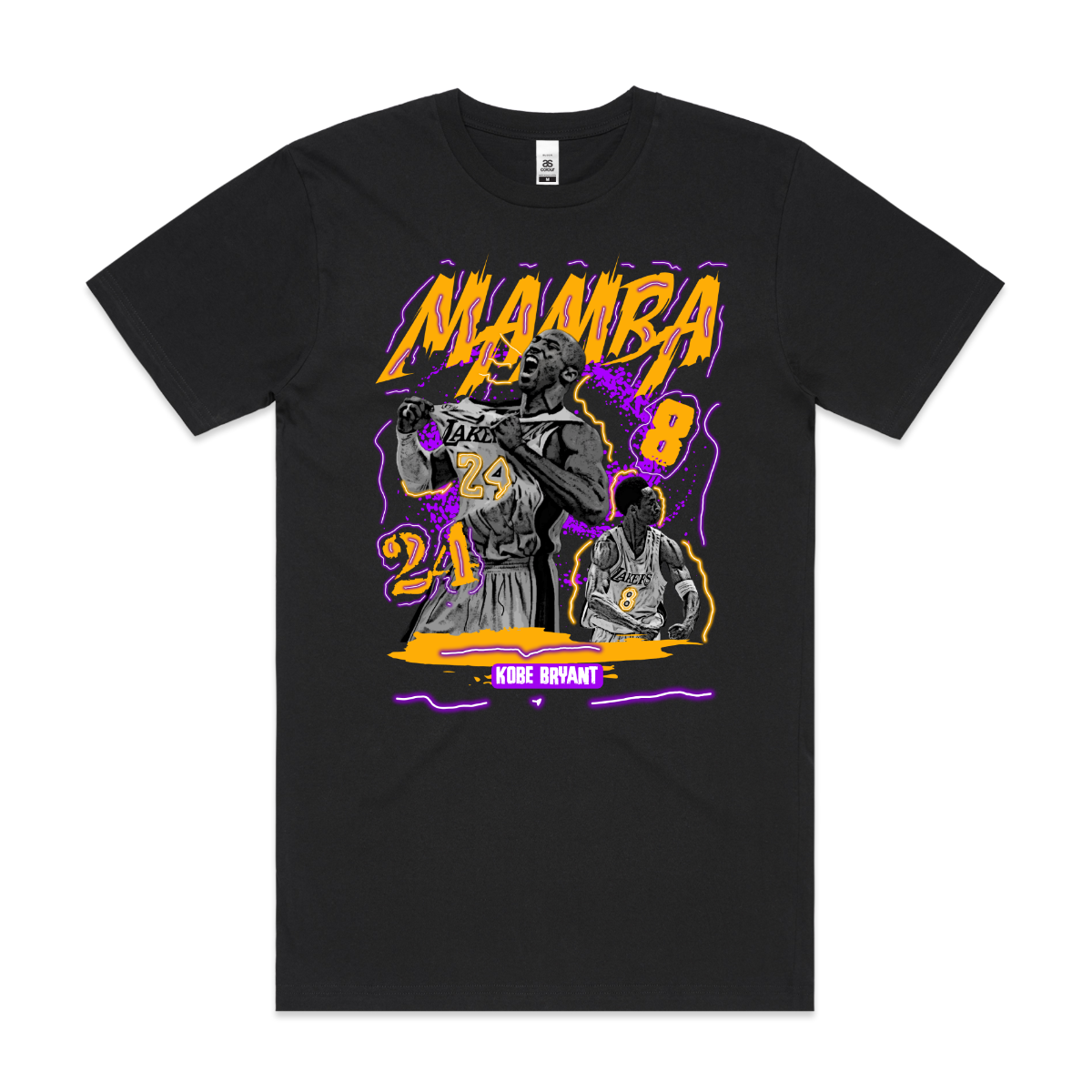 Kobe Bryant V43 NBA T-Shirt Sport Athlete Family Tee