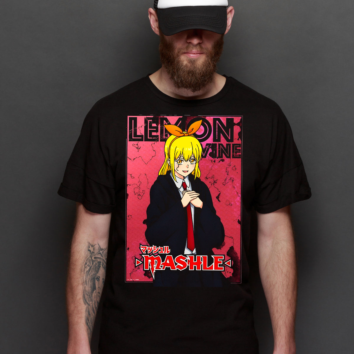 Mashle: Magic and Muscles  Lemon Irvine T-Shirt Japanese Anime Tee