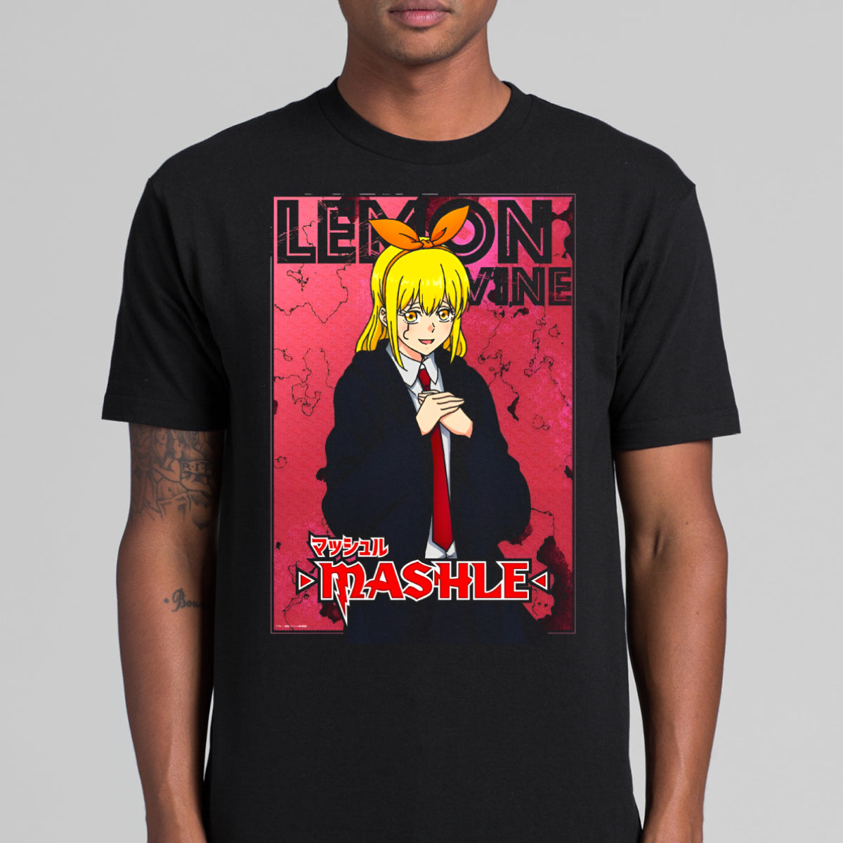 Mashle: Magic and Muscles  Lemon Irvine T-Shirt Japanese Anime Tee